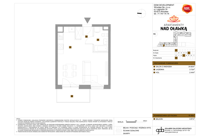 Mieszkanie w inwestycji: Apartamenty nad Oławką etap II