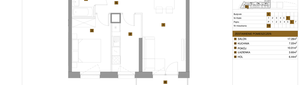 Mieszkanie w inwestycji: Apartamenty nad Oławką etap II