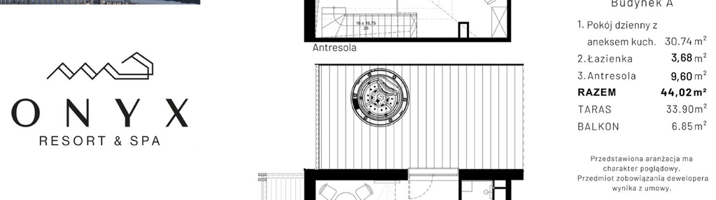 Mieszkanie w inwestycji: Onyx Resort & Spa