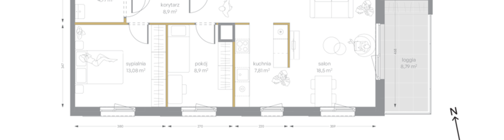 Mieszkanie w inwestycji: Królowej Jadwigi