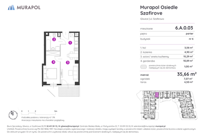 Mieszkanie w inwestycji: Murapol Osiedle Szafirove