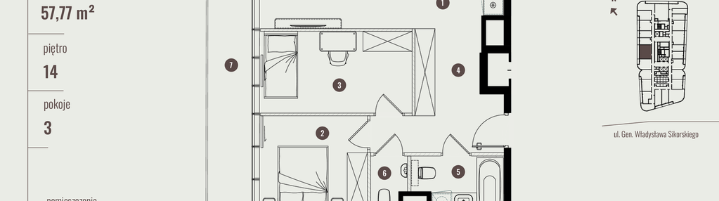 Mieszkanie w inwestycji: Quorum Tower