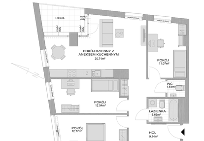 Mieszkanie w inwestycji: Centralpark