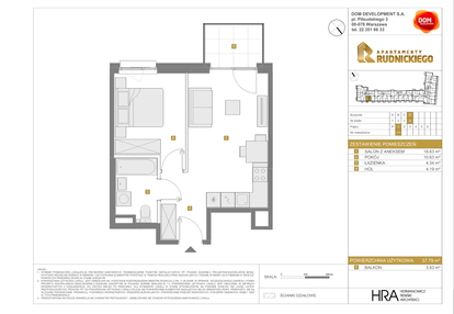 Mieszkanie w inwestycji: Apartamenty Rudnickiego