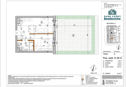 Mieszkanie w inwestycji: Park Leśny Rembertów etap IX