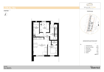 Mieszkanie w inwestycji: Villa Stoki Beskidzka 109