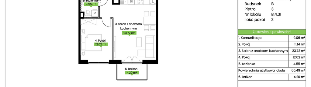 Mieszkanie w inwestycji: JA_SIELSKA V