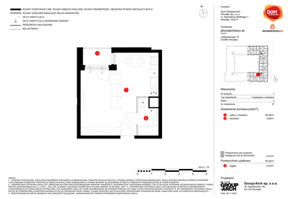 Mieszkanie w inwestycji: Braniborska 80