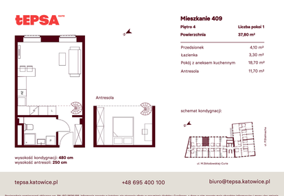 Mieszkanie w inwestycji: Tepsa Kato