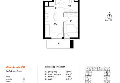 Mieszkanie w inwestycji: Miasto Polskich Mistrzów Olimpijskich