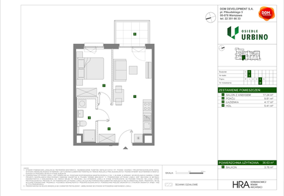 Mieszkanie w inwestycji: Osiedle Urbino etap 4.2