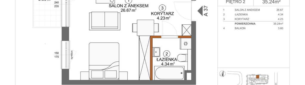 Mieszkanie w inwestycji: Apartamenty Rusałki