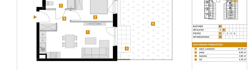 Mieszkanie w inwestycji: Osiedle Arkadia etap 2