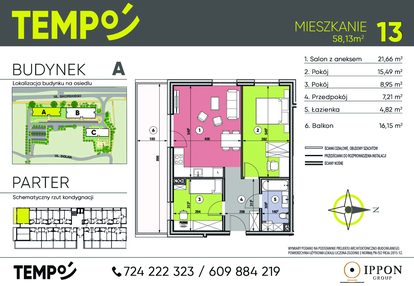 Mieszkanie w inwestycji: Osiedle TEMPO
