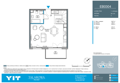 Mieszkanie w inwestycji: Talarowa Park II