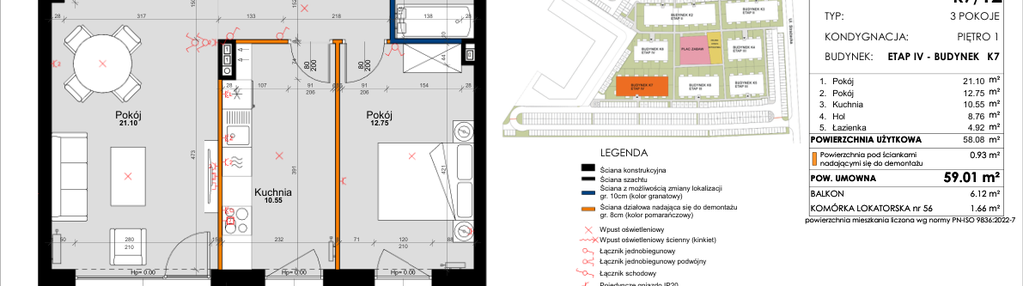 Mieszkanie w inwestycji: Kleszczewo Park - etap IV