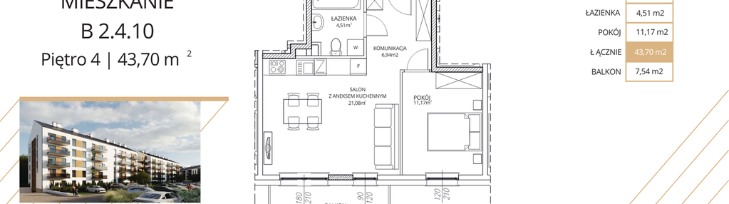 Mieszkanie w inwestycji: Apartamenty Nowe Miasto