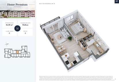 Mieszkanie w inwestycji: Apartamenty Home Premium etap 2