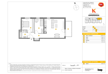 Mieszkanie w inwestycji: Apartamenty Kamieńskiego