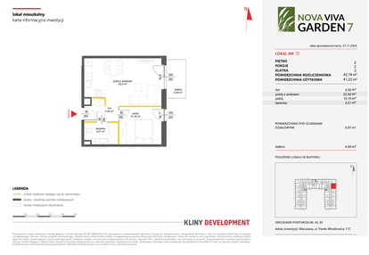 Mieszkanie w inwestycji: Nova Viva Garden 7