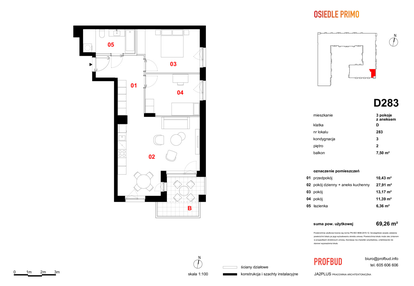 Mieszkanie w inwestycji: Osiedle Primo etap IV