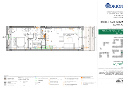 Mieszkanie w inwestycji: Osiedle Narcyzowe etap 2