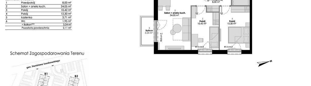 Mieszkanie w inwestycji: Osiedle Chabrowe