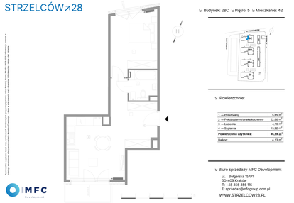 Mieszkanie w inwestycji: Strzelców 28