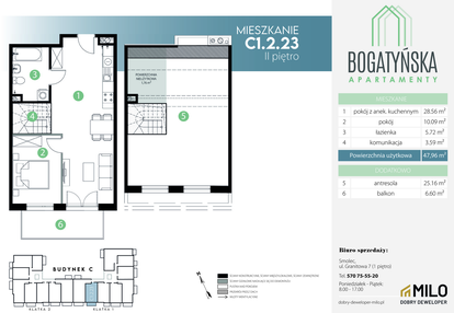 Mieszkanie w inwestycji: Bogatyńska Apartamenty etap 3