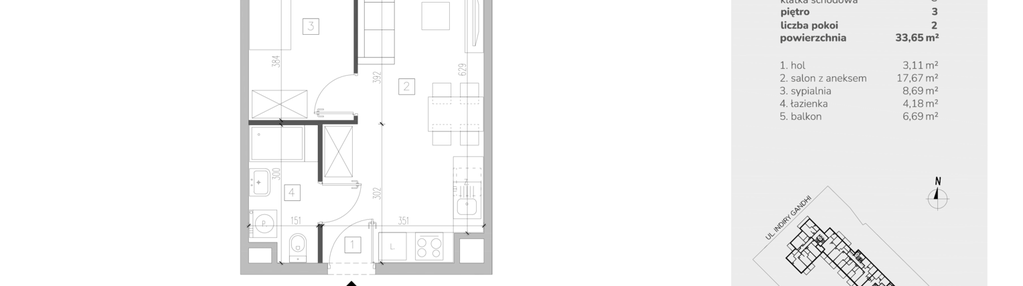 Mieszkanie w inwestycji: Ale!Ken