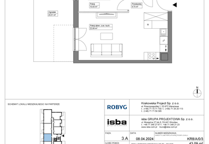 Mieszkanie w inwestycji: Apartamenty Krakowska etap VIII