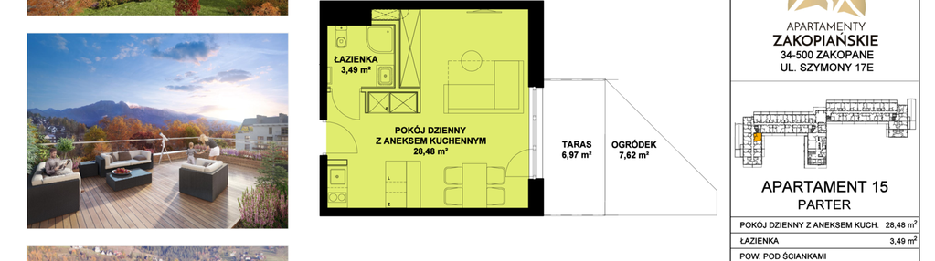 Mieszkanie w inwestycji: Apartamenty Zakopiańskie