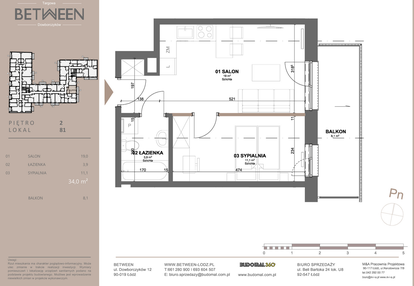 Mieszkanie w inwestycji: BETWEEN