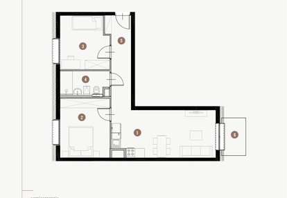 Mieszkanie w inwestycji: Tuwima Apartments