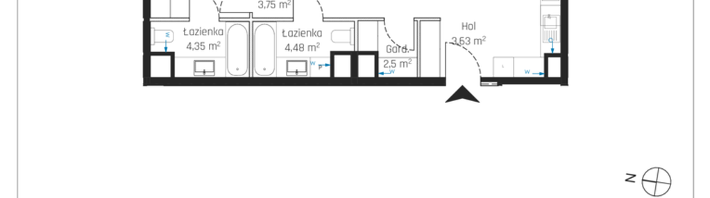Mieszkanie w inwestycji: Nadmotławie Apartments etap J