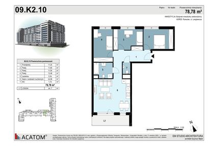 Mieszkanie w inwestycji: Langiewicza 37