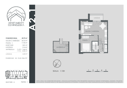 Mieszkanie w inwestycji: Apartamenty Czarnoleska