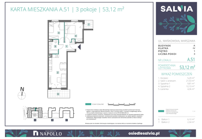 Mieszkanie w inwestycji: Osiedle Salvia