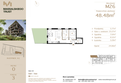 Mieszkanie w inwestycji: Massalskiego Trust
