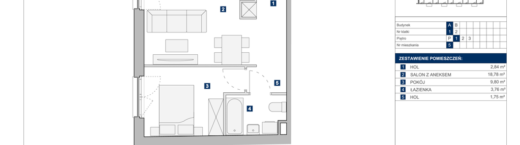 Mieszkanie w inwestycji: Osobowicka 114