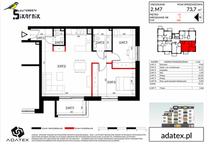 Mieszkanie w inwestycji: Apartamenty Sikornik - etap II