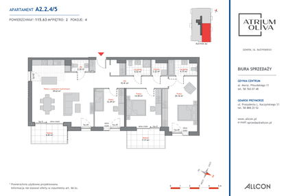 Mieszkanie w inwestycji: Atrium Oliva