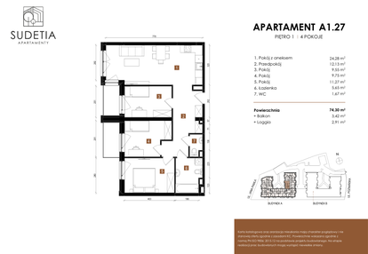 Mieszkanie w inwestycji: Apartamenty Sudetia