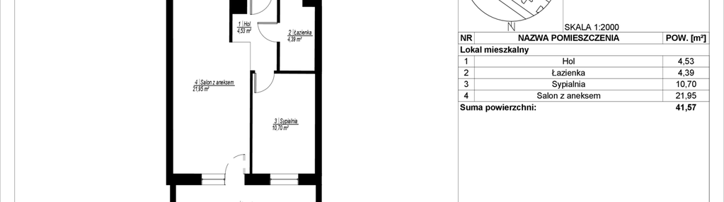 Mieszkanie w inwestycji: Symfonia Ptasia 28