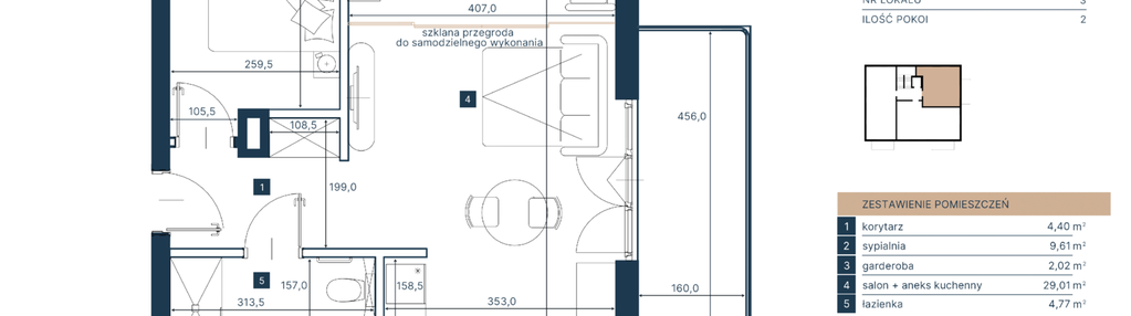 Mieszkanie w inwestycji: Classy Świętojańska