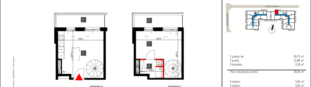 Mieszkanie w inwestycji: Mochtyńska 56