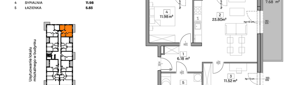Mieszkanie w inwestycji: Och!Widzew
