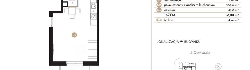Mieszkanie w inwestycji: Moja Oszmiańska