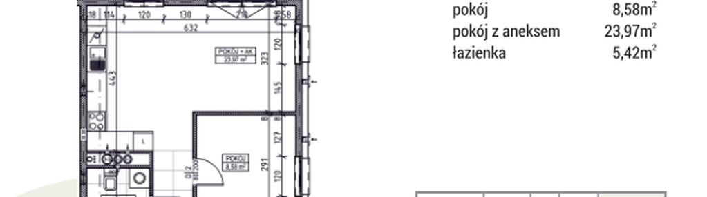 Mieszkanie w inwestycji: Zakątek Flora