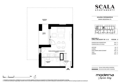 Mieszkanie w inwestycji: Scala